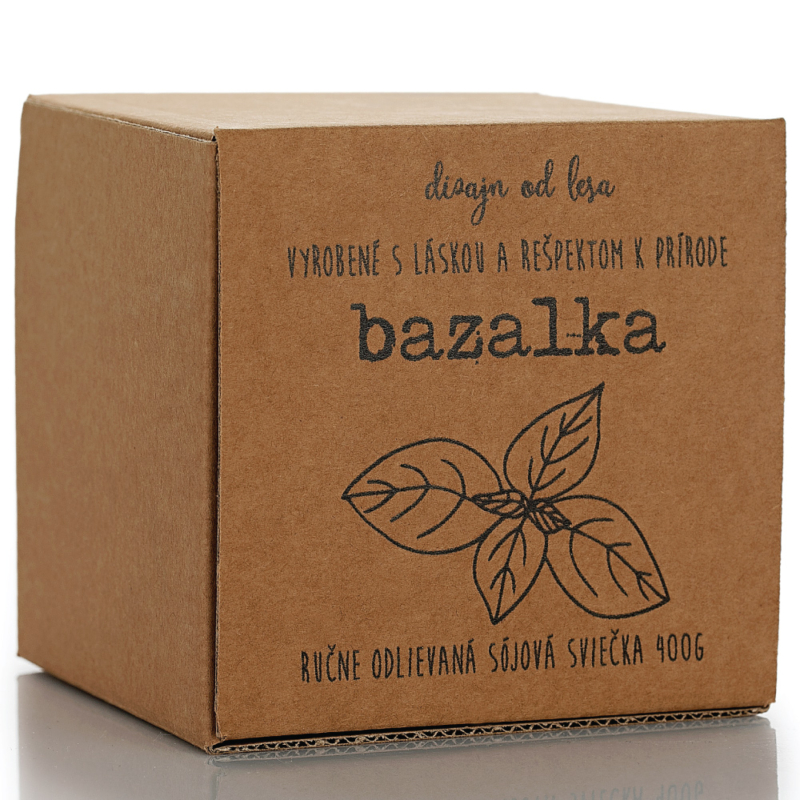 Apotekárna sviečka Bazalka 400 g - Image 2