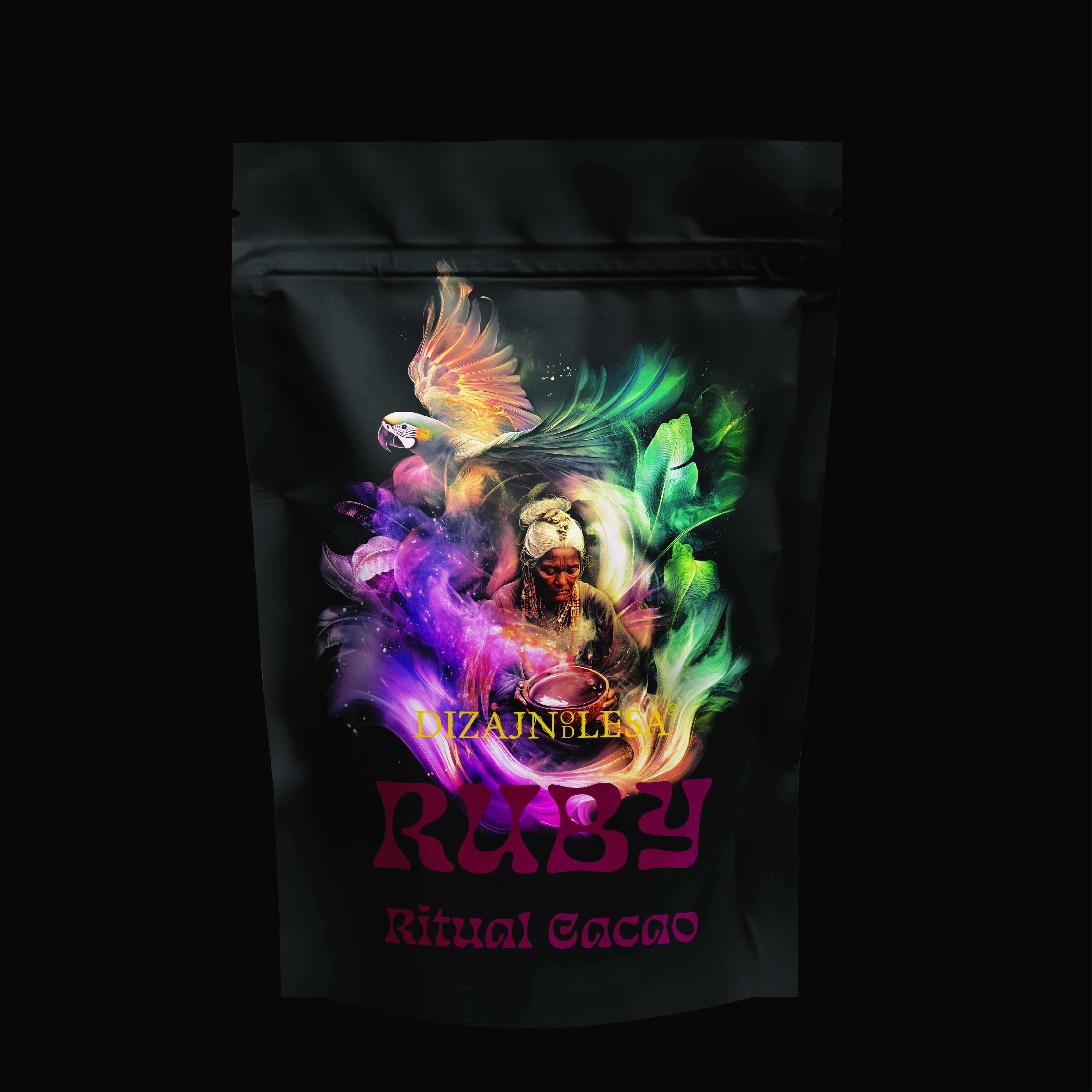 RAW Kakaová hmota fino de aroma - Ruby 250 g